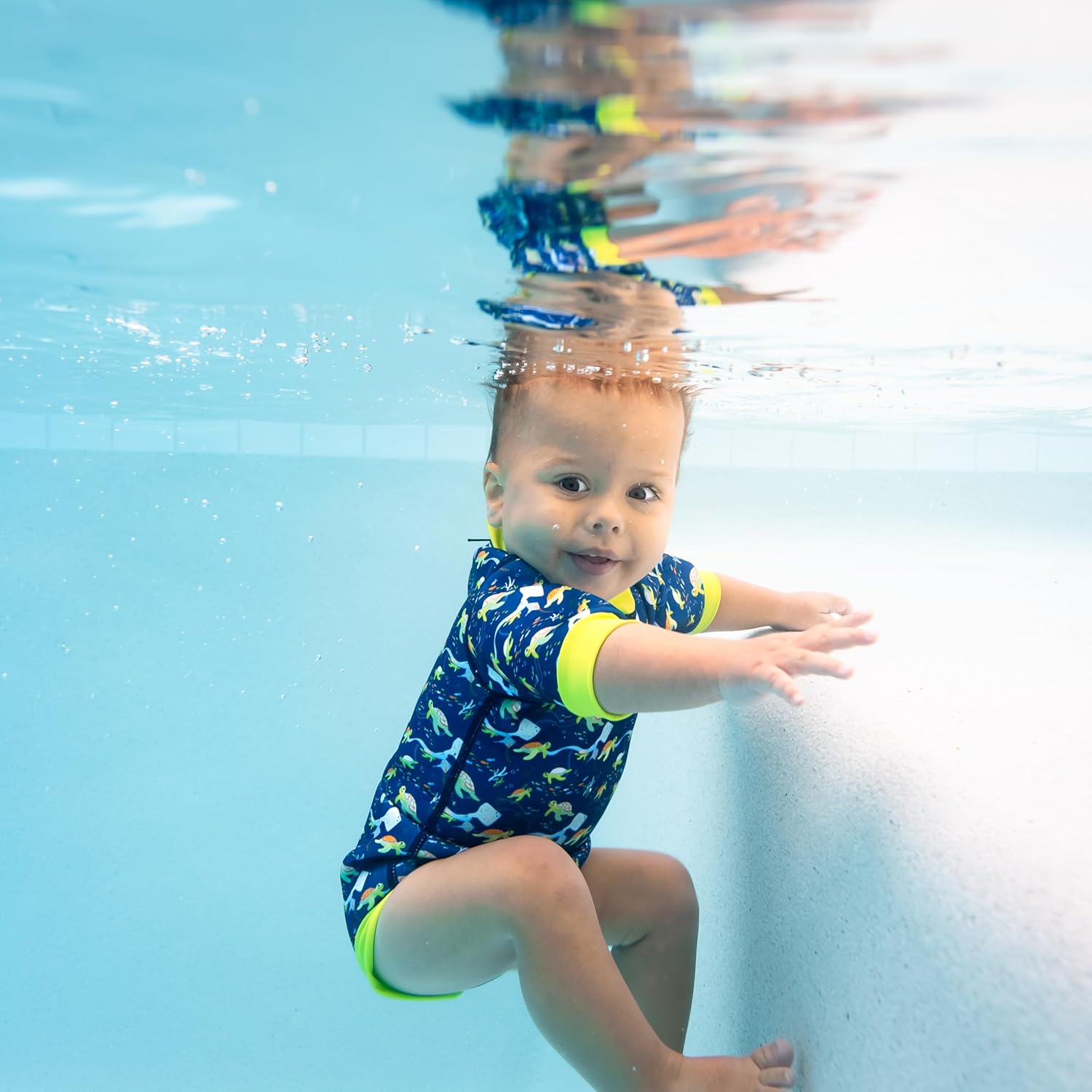 Thumbnail 2 de Splash About Happy Nappy Combinaison de plongée avec couche de bain – néoprène 1 mm, confortable et étanche
