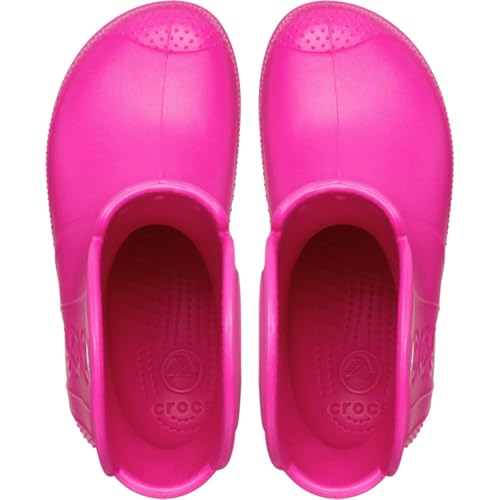 Detalle de Crocs Handle It Rain Stivale Rosa Intenso per Bimbi Piccoli EU 27-28 – Comfort e Versatilità