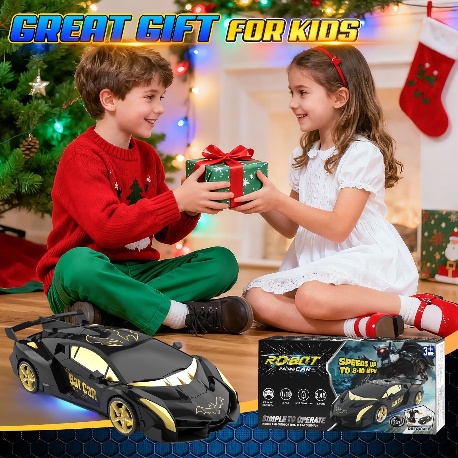 Thumbnail 6 de Mieryd Bat Ferngesteuertes Auto 1:18