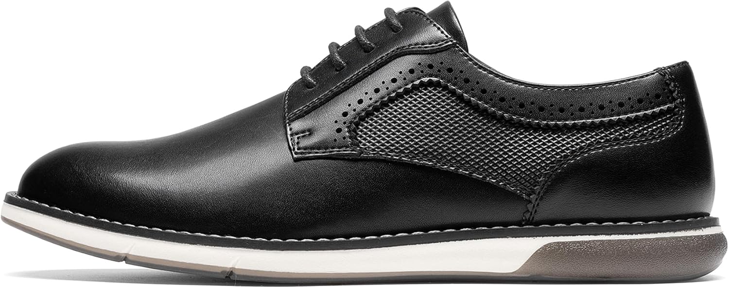 Thumbnail 1 de Bruno Marc Men's Casual Dress Sneaker Shoes: Comfortable, Everyday Derby-Style Dress Shoes