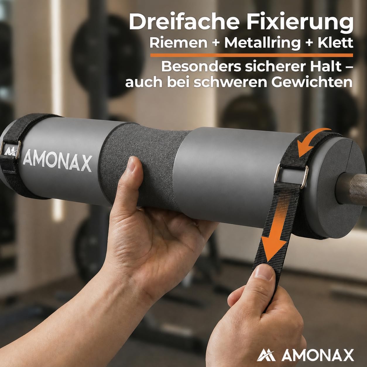 Thumbnail 1 de Amonax Langhantel-Polster – Extra dickes Nackenpolster für Kniebeugen, Hip Thrust und mehr