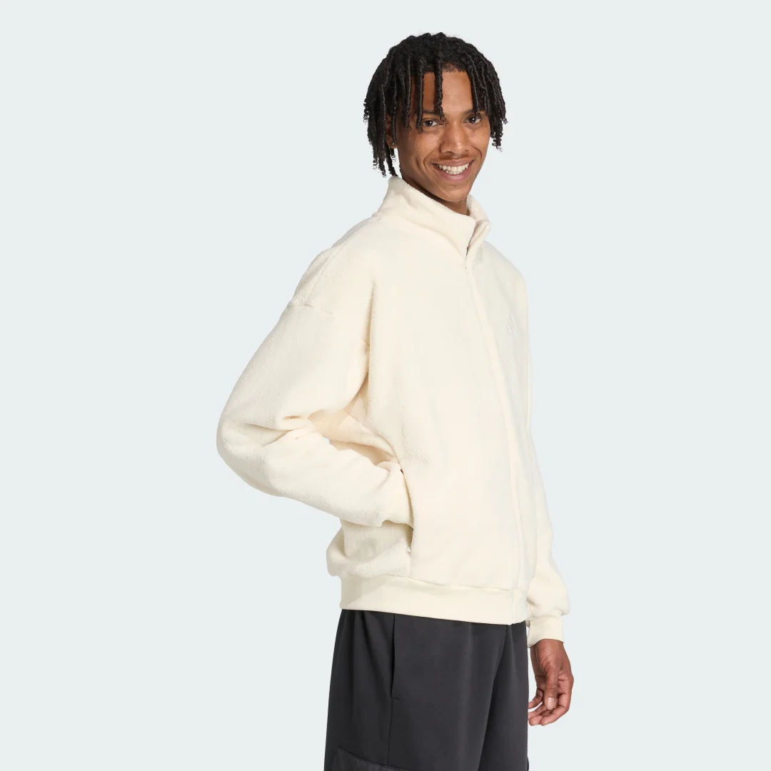 Thumbnail 2 de Chaqueta deportiva de felpa de pelo fino con capucha Future Icons de Adidas