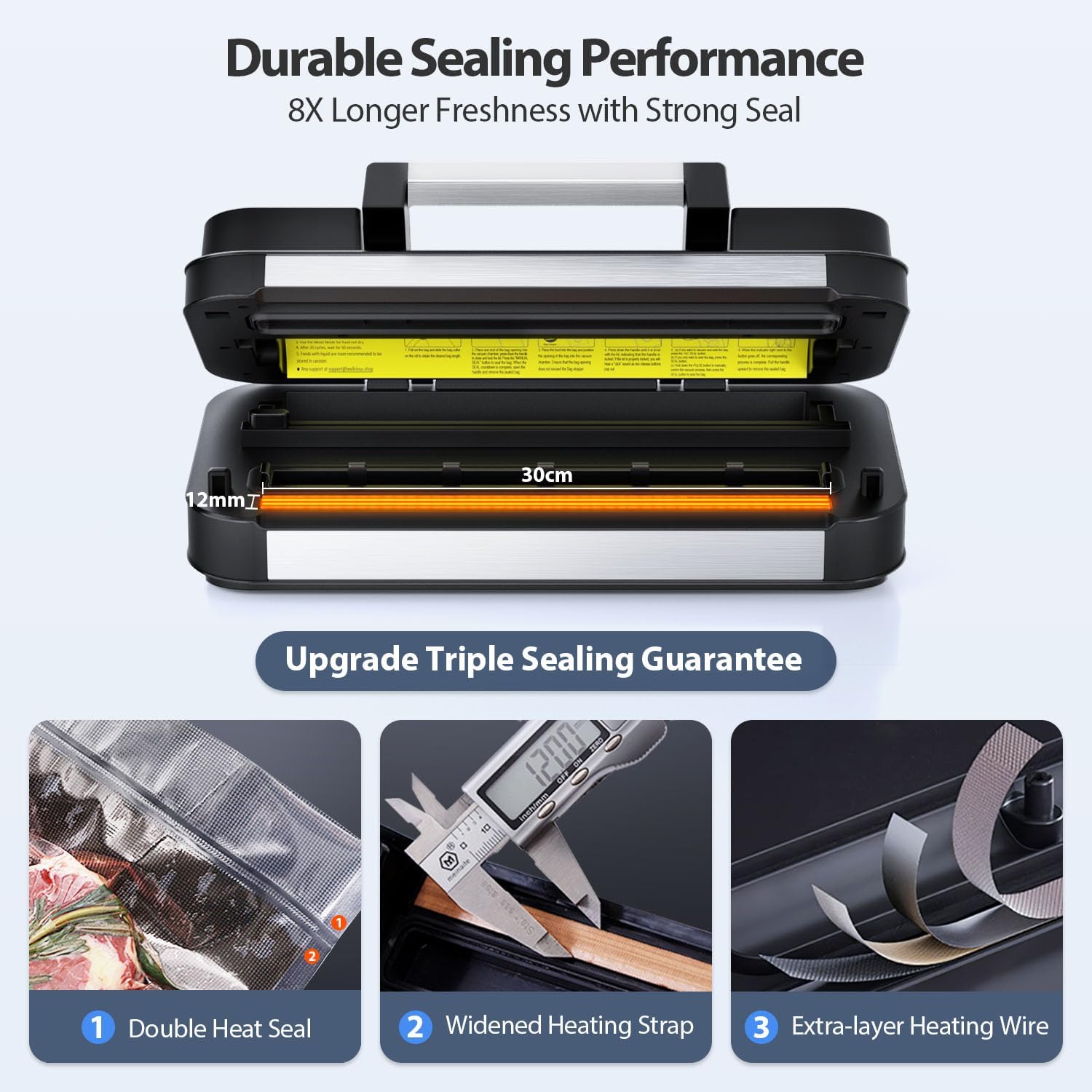 Thumbnail 3 de Beelicious Pro 95Kpa Precision Pro Vacuum Sealer