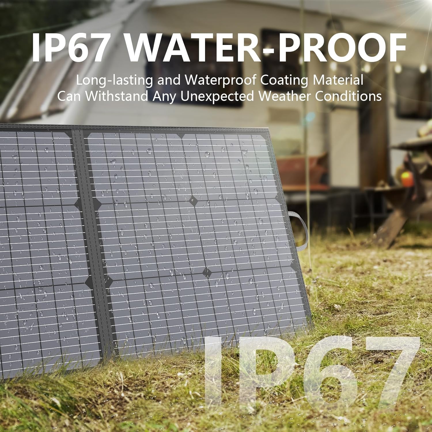 Thumbnail 4 de MHPOWOS 110W Portable Solar Charger Solar Panel Kit (IP67, 23.5% Efficiency, 20V Output)