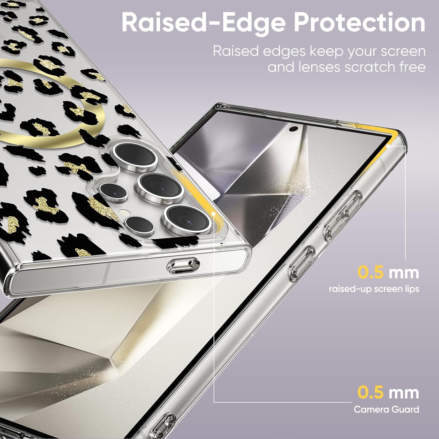 Thumbnail 4 de Unichthy Military-Grade Magnetic TPU Case for Samsung Galaxy S26 Ultra