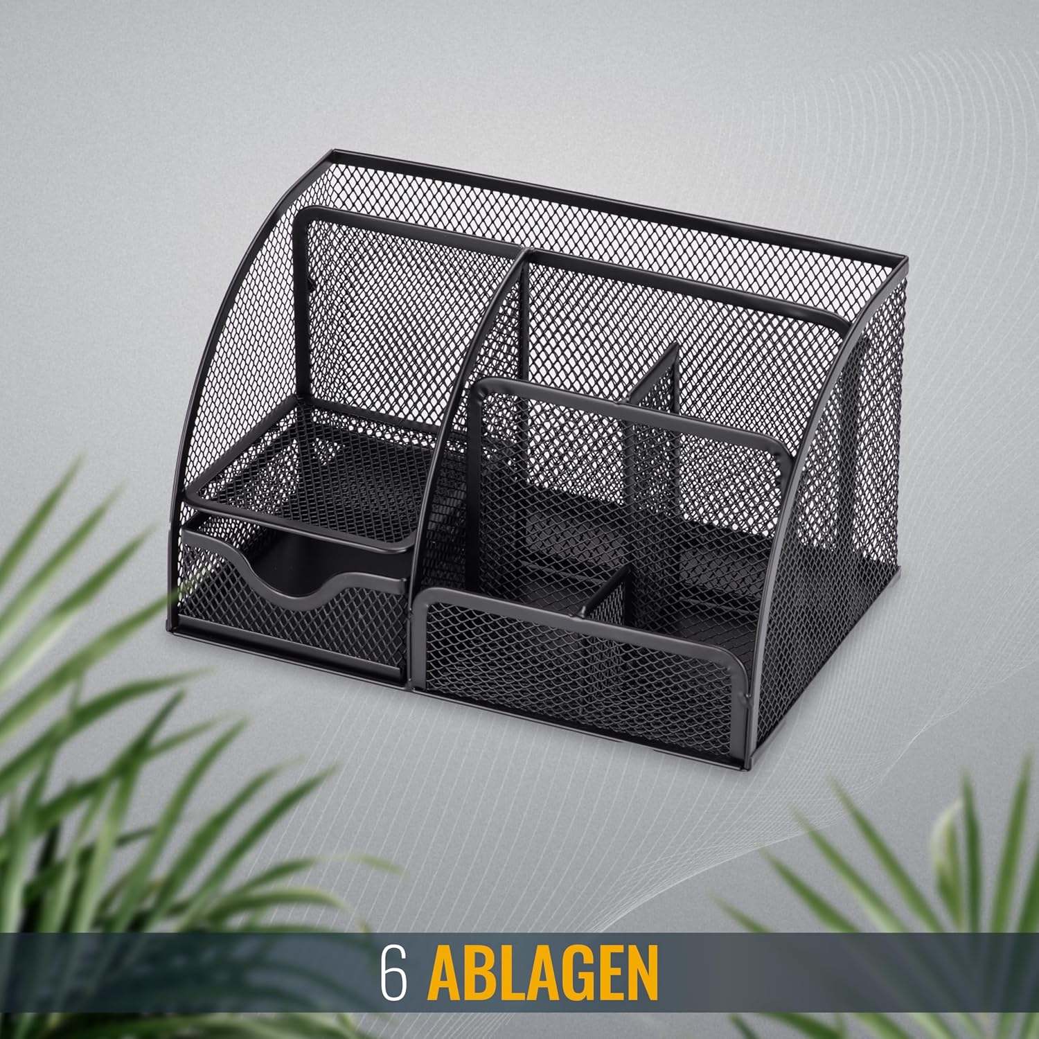 Thumbnail 2 de RICOO B001-B organizer scrivania 22x14x13 cm 🗂️