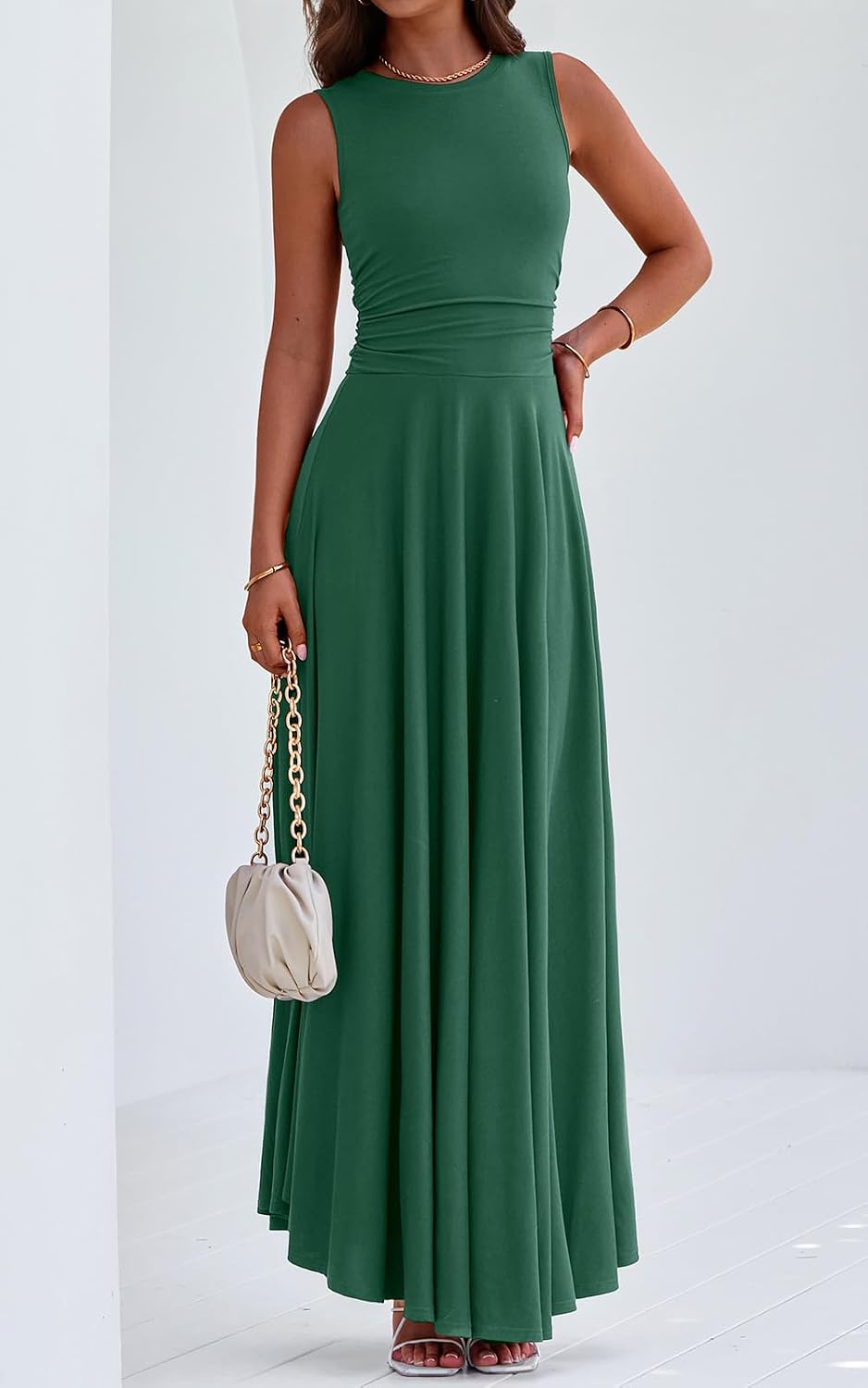 Thumbnail 1 de PRETTYGARDEN Spring A-Line Maxi Dress S