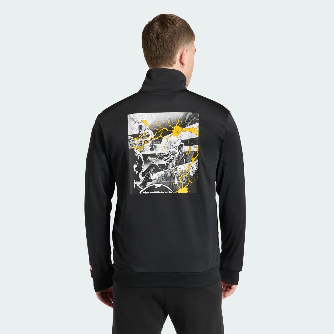 Thumbnail 1 de Chaqueta Adidas Real Madrid Avengers – negro, estilo y apoyo al equipo