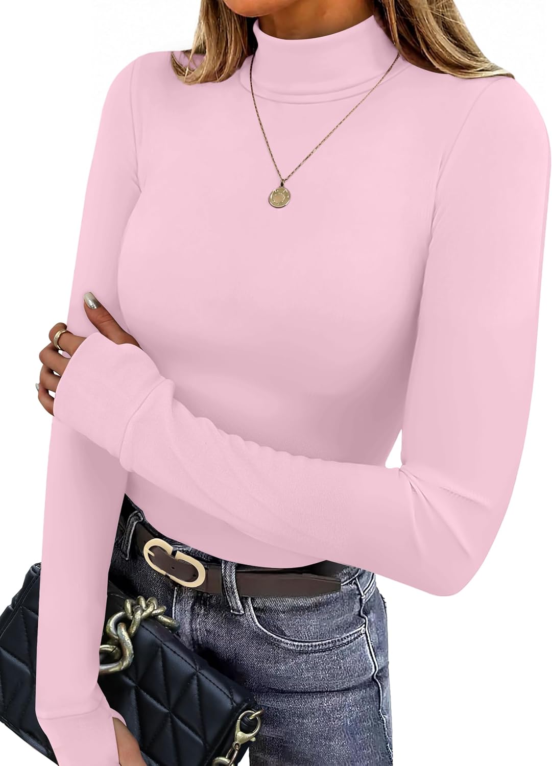 Thumbnail 6 de Sampeel Women's Turtleneck Top, Fleece-Lined