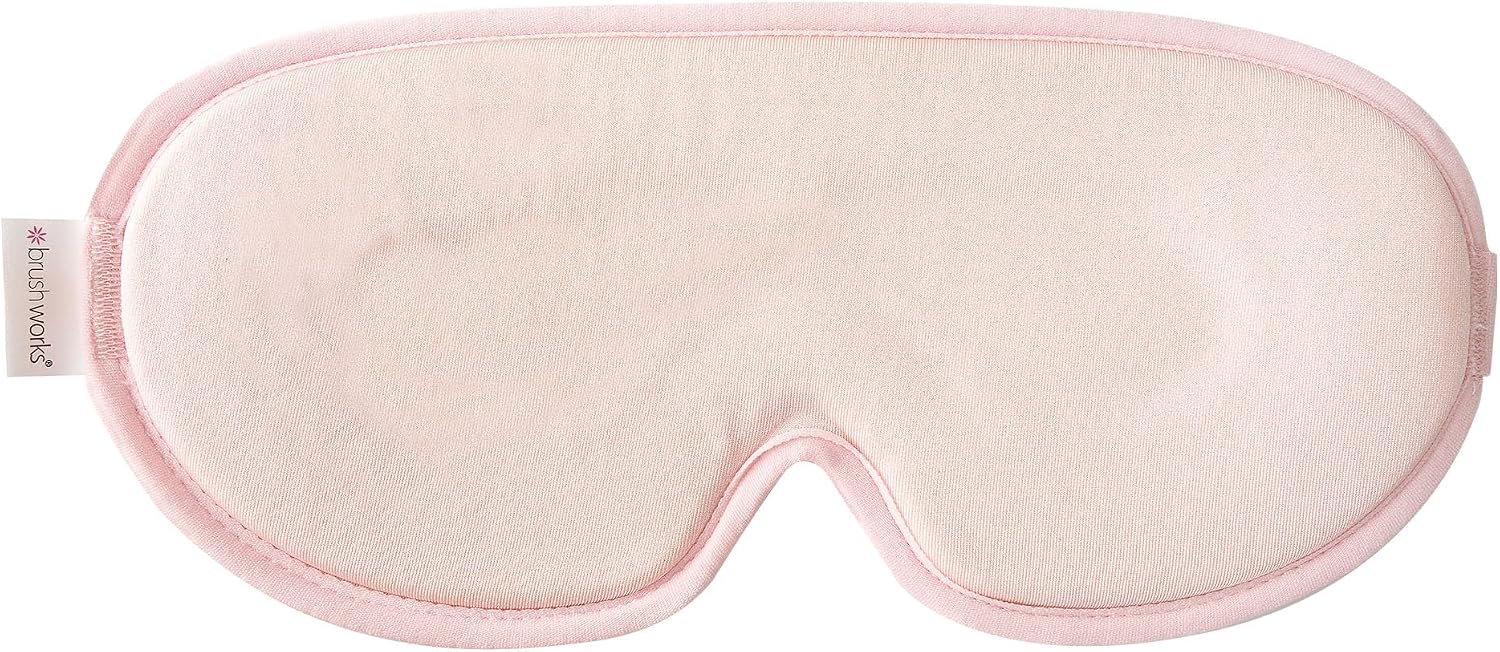 Detalle de Brushworks 3D Eyelash Protector Sleep Mask – pressure-free night mask for lash extensions, full blackout