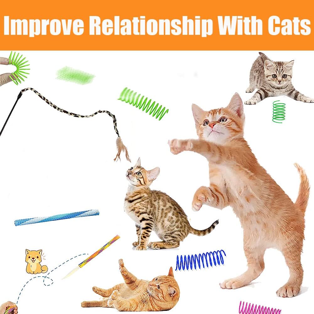 Thumbnail 5 de Speedy Panther 22-piece Interactive Cat Toy Set ๐ฑ