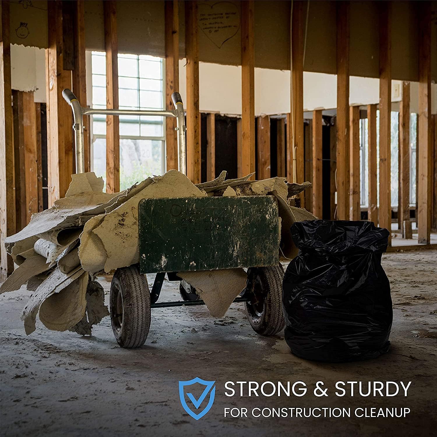 Thumbnail 3 de ToughBag 55 Gallon Heavy Duty Trash Bags 🗑️