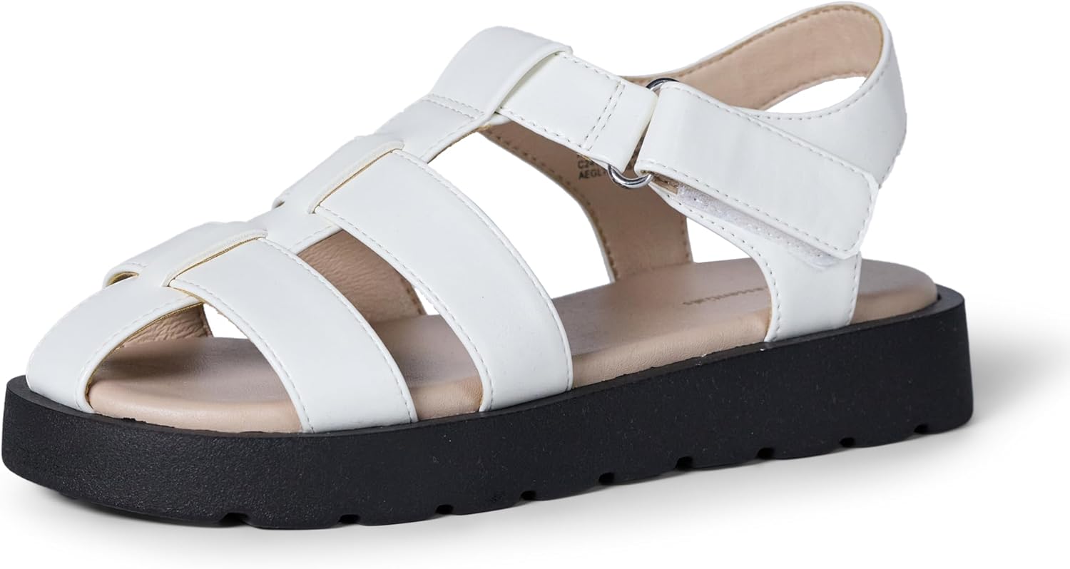 Detalle de Amazon Essentials Girls' Closed Toe Fisherman Sandals