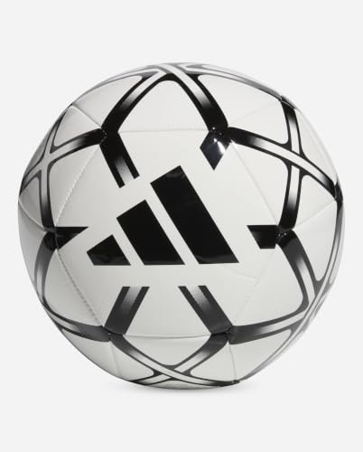 Detalle 2 de Adidas Starlancer Club Ball Recreation Ball Size 5 – bianco/nero