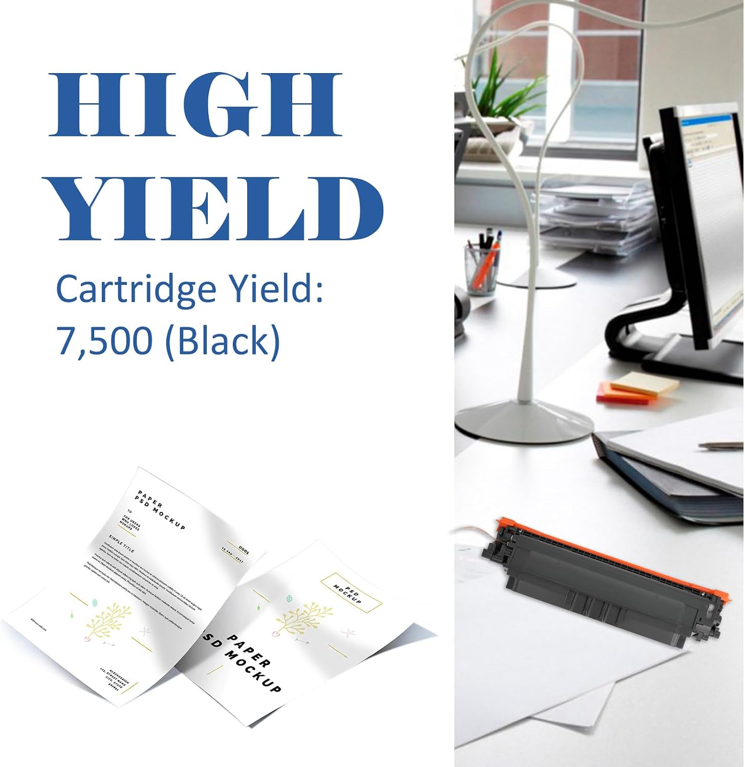 Detalle de H-Party Black Toner Cartridges W2100X