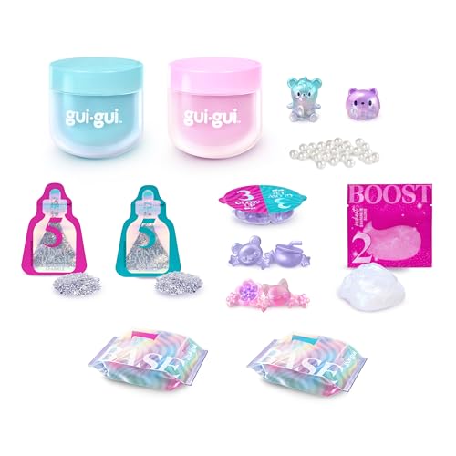 Thumbnail 8 de Gui Gui Slime Kit Shimmer Deluxe 2-Pack: Iridescent Slimes