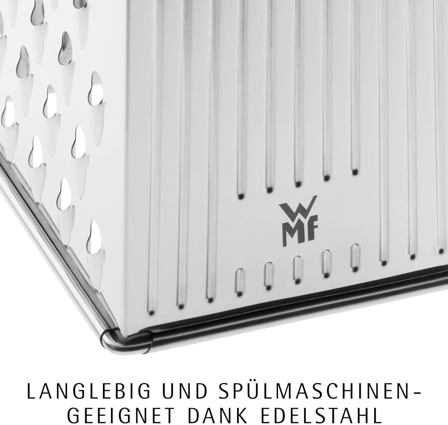 Thumbnail 2 de WMF Gourmet Vierkantreibe (8 x 24 cm) aus Edelstahl mit 4 Reibeflächen – ideal für Kartoffeln, Gemüse & mehr