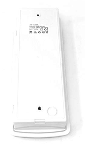 Detalle de TEMPO DI SALDI Lampada di Emergenza con 50 Led – Incasso + Batteria, Luce Bianca 4 W