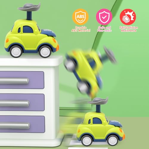 Thumbnail 4 de BelleStyle Coches Juguete para Bebés 1 Año — Conjunto Press-and-Go (4 Coches)