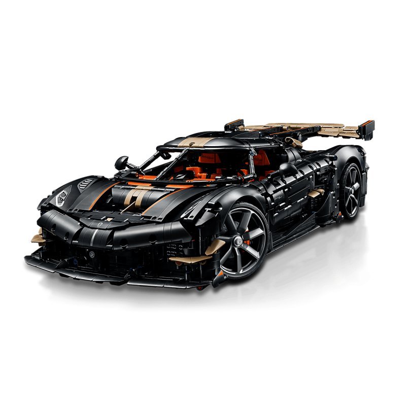 Detalle 2 de LEGO Technic Megacar Koenigsegg Sadair's Spear 42232 — 4104 piezas, ingeniería en miniatura