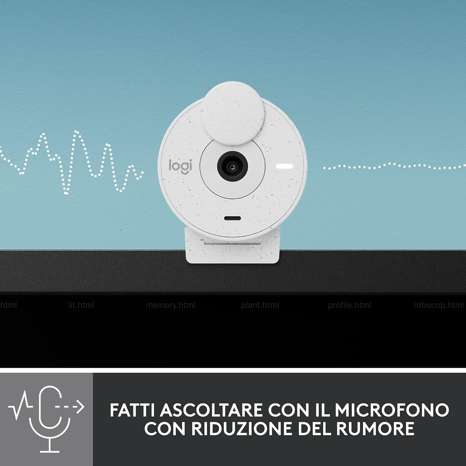 Thumbnail 4 de Logitech Brio 300 Webcam 1080p