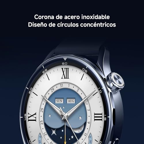 Detalle de Xiaomi Watch S5 46 mm: smartwatch AMOLED, autonomía de 21 días y más de 150 modos deportivos