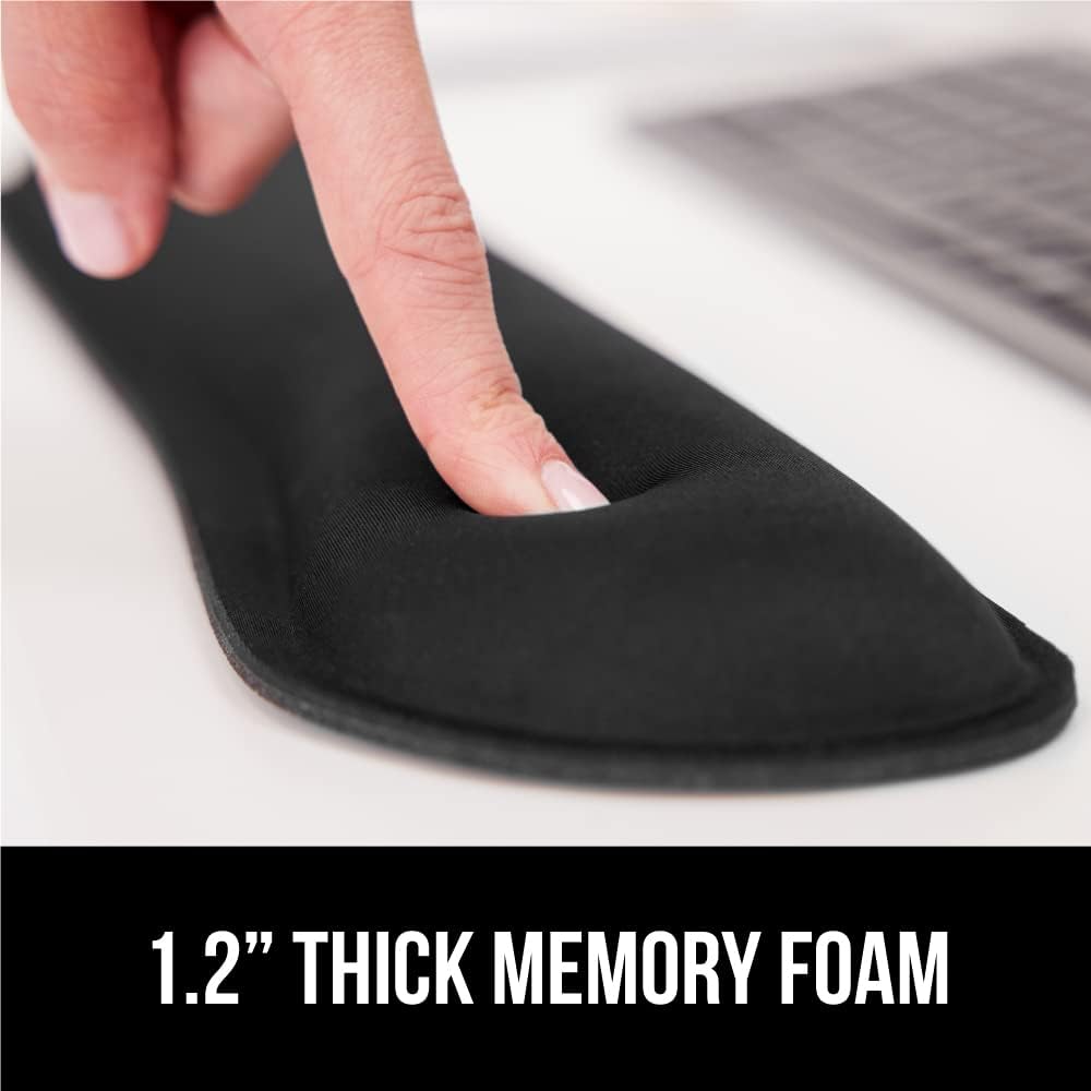 Thumbnail 2 de GORILLA GRIP Silky Memory Foam Wrist Rest, 2-Piece ⌨️