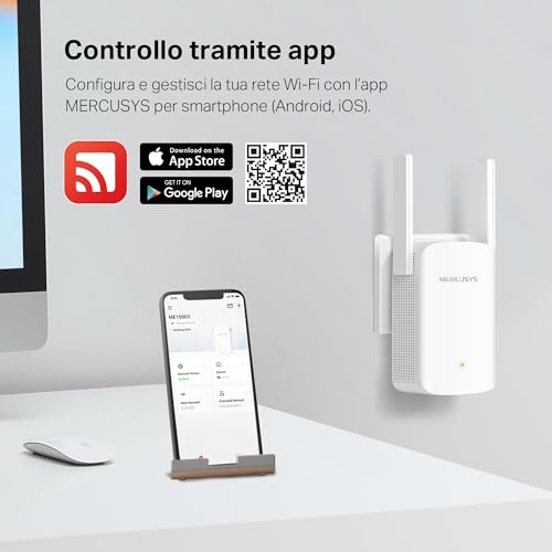 Thumbnail 6 de MERCUSYS ME1500X Ripetitore Wi‑Fi 6 AX1500Mbps | Dual‑Band, Porta Gigabit
