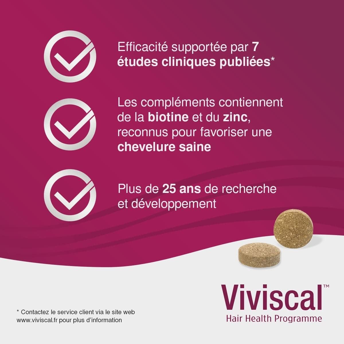 Detalle de Viviscal Compléments 60 gélules 💊