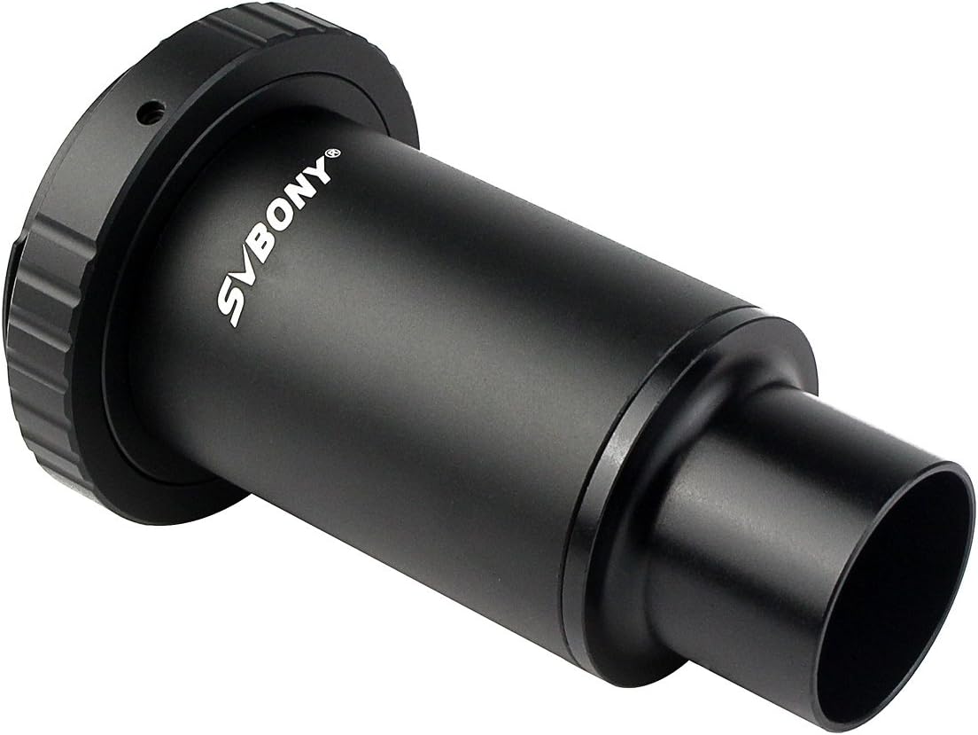 Detalle 2 de Svbony Adaptateur T2 1,25 M42 (anneau T2) pour télescope, photo et caméra reflex