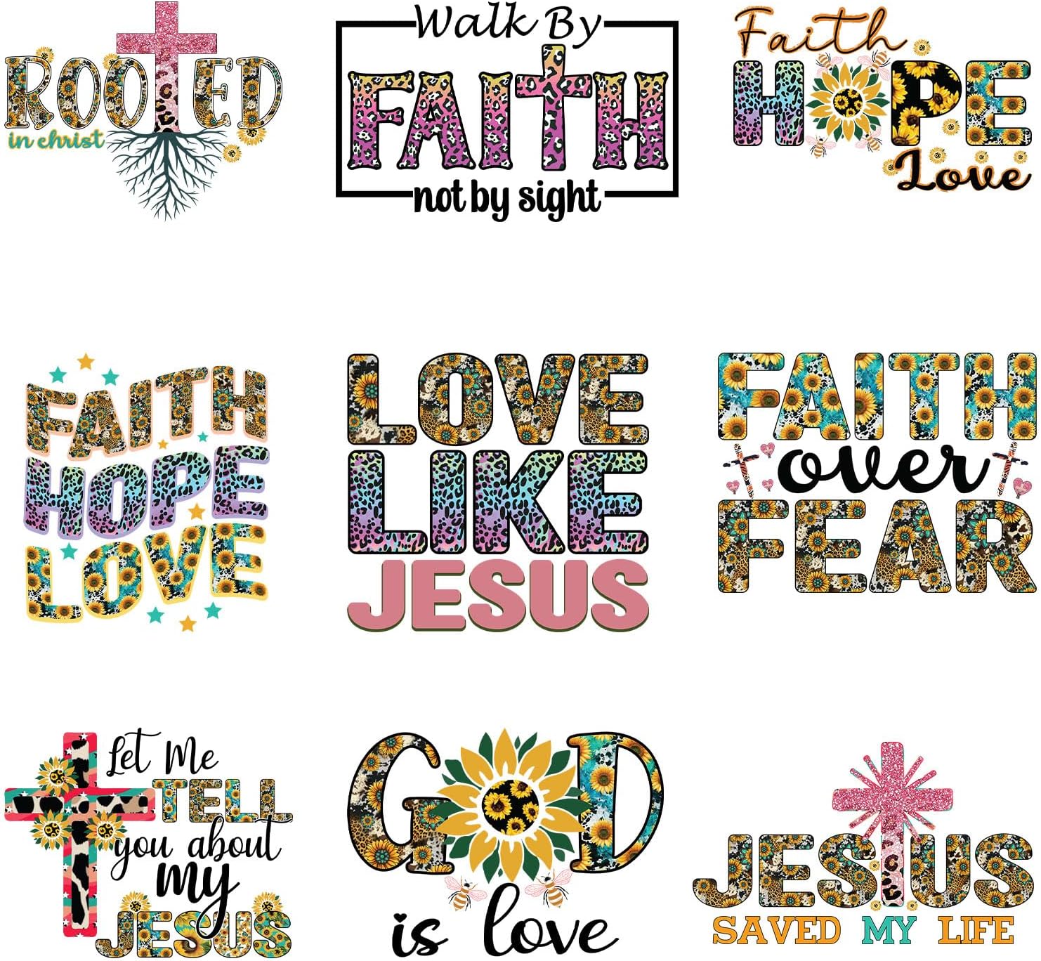 Thumbnail 6 de Iron-On Patches, 9-Piece Set