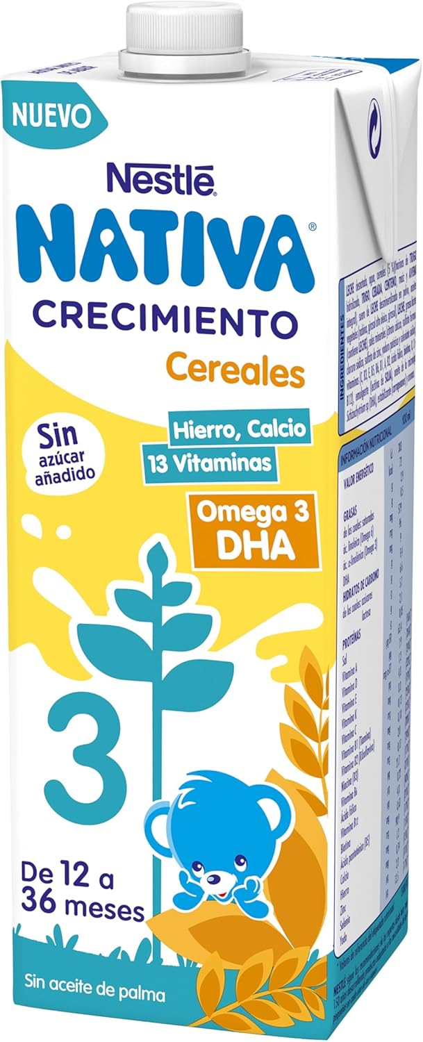 Thumbnail 6 de NESTLÉ NATIVA Leche de crecimiento con cereales 6L