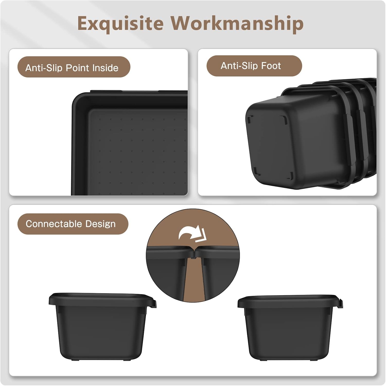 Thumbnail 5 de A-LUGEI 46pcs Tool Box Organizer Tray Set 🧰