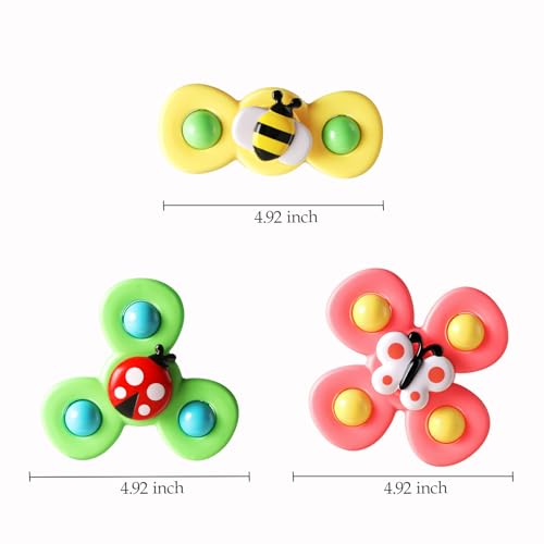 Detalle de ALASOU Suction Cup Spinner: Airplane Travel Toy for Toddlers