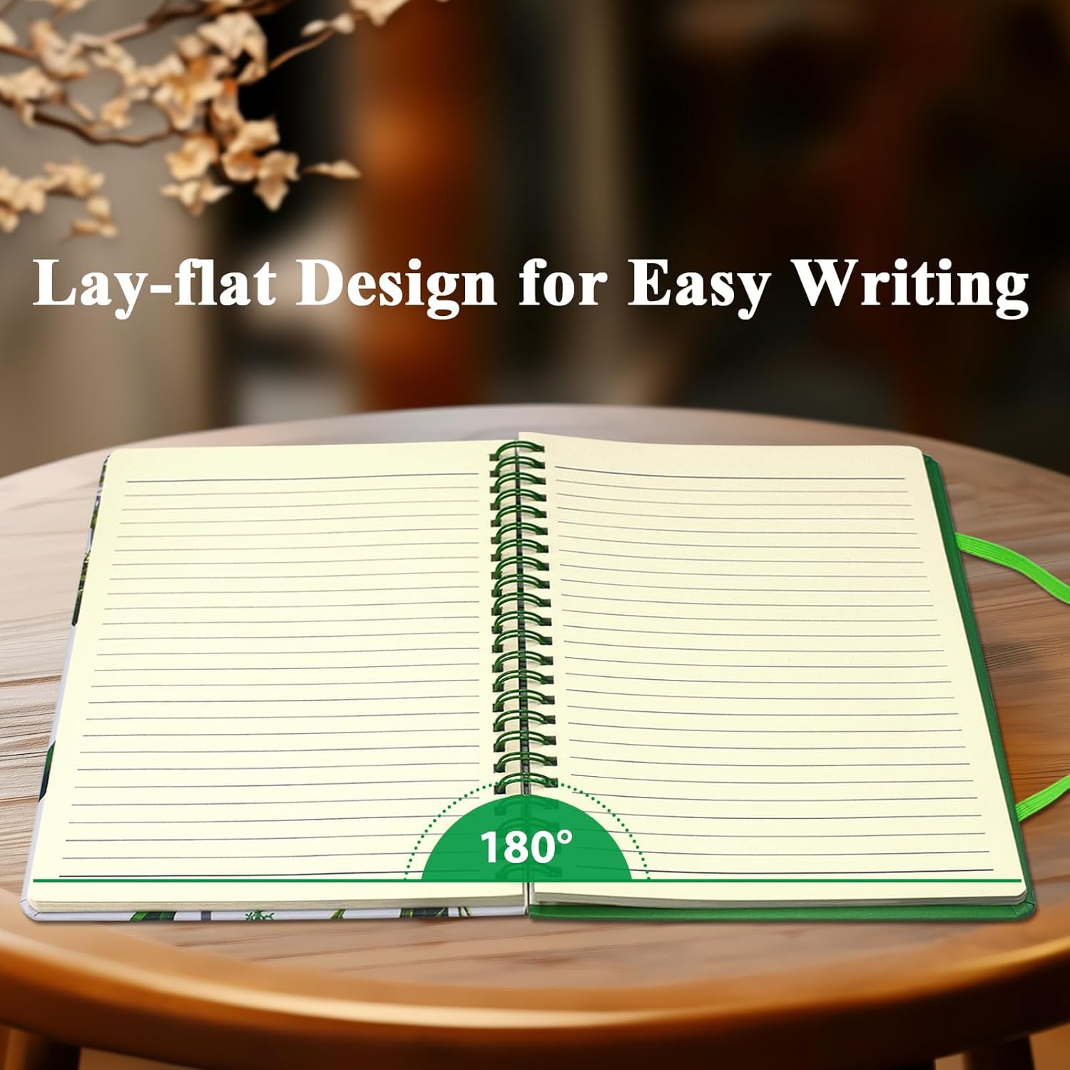 Thumbnail 5 de DWIYITTN A5 Spiral Notebook for Women – 4 Pack Hardback Gift Set