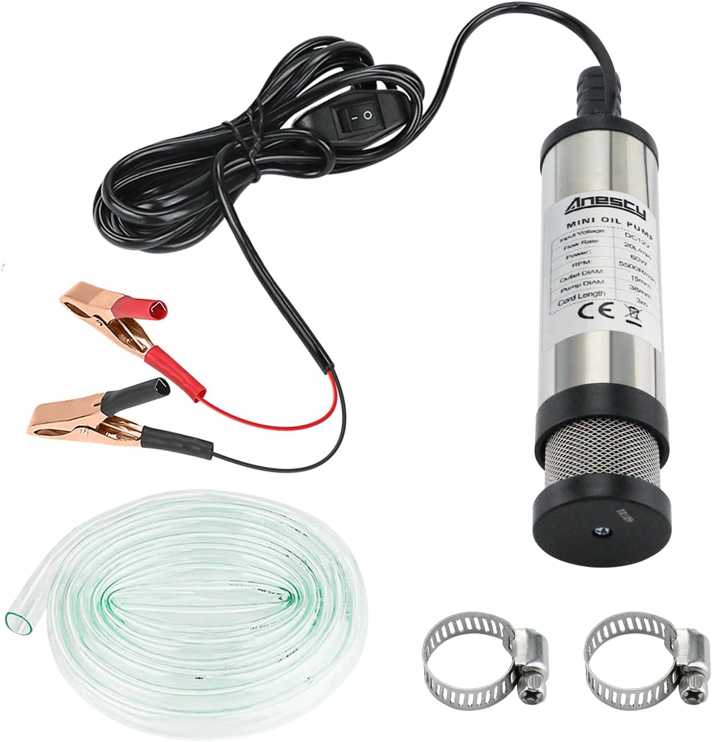 Thumbnail 6 de Anesty Water Pump 12V Diesel Pump 20L/min