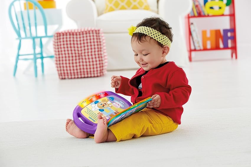 Thumbnail 1 de Fisher-Price Ríe y Aprende Libro Interactivo con Luces