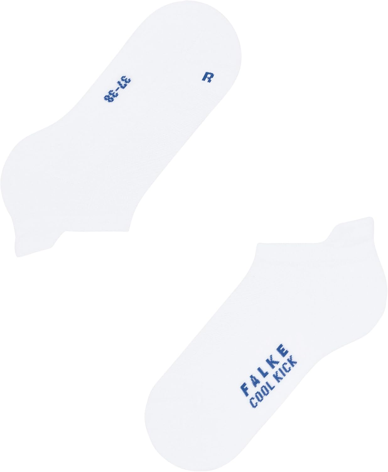 Detalle de FALKE Damen Cool Kick Sneaker Sneakersocken – kühlend, atmungsaktiv und leicht gepolstert