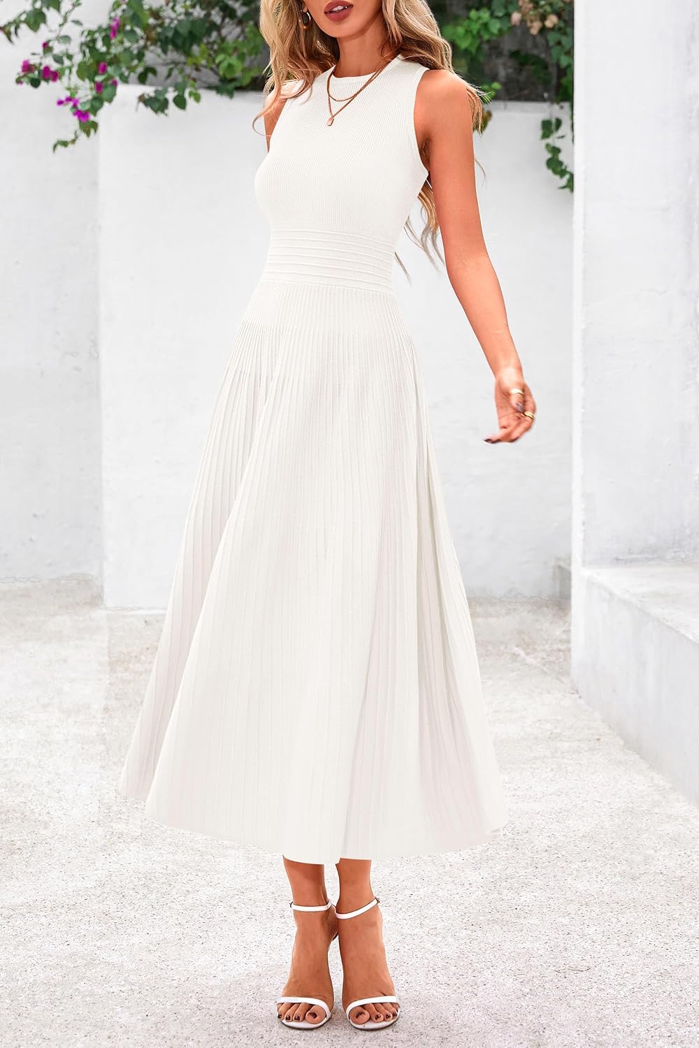 Thumbnail 4 de PRETTYGARDEN Spring Casual Midi Dress S