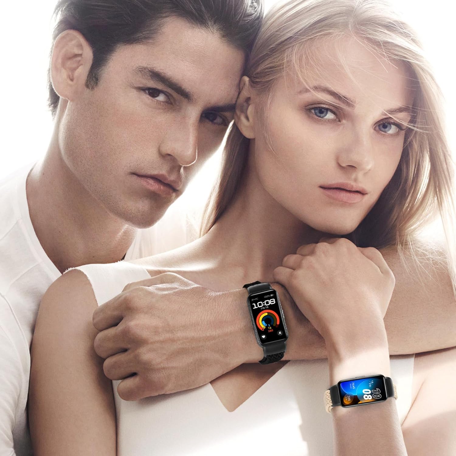 Thumbnail 6 de TumCez Geflochtenes Nylon-Armband für Huawei Band 8/9/10 – Verstellbares, Hautfreundliches Ersatzarmband