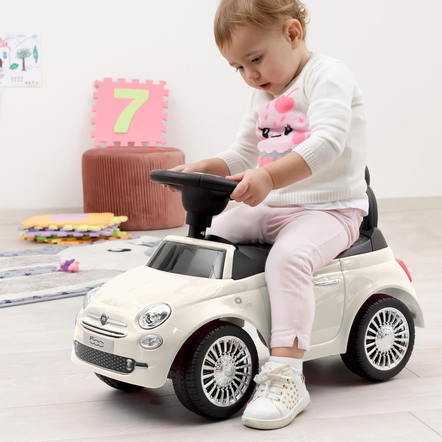 Thumbnail 1 de Baroni Toys Fiat 500 Cavalcabile per bambini