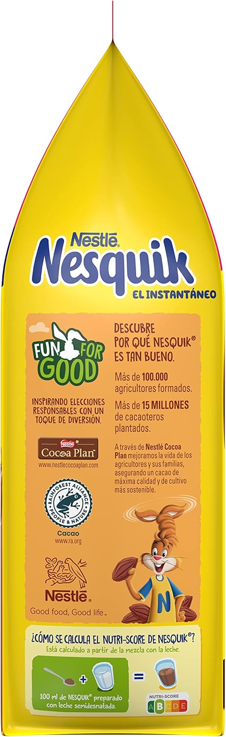 Thumbnail 4 de Nesquik NESTLÉ Cacao Soluble 1.2kg Bolsa