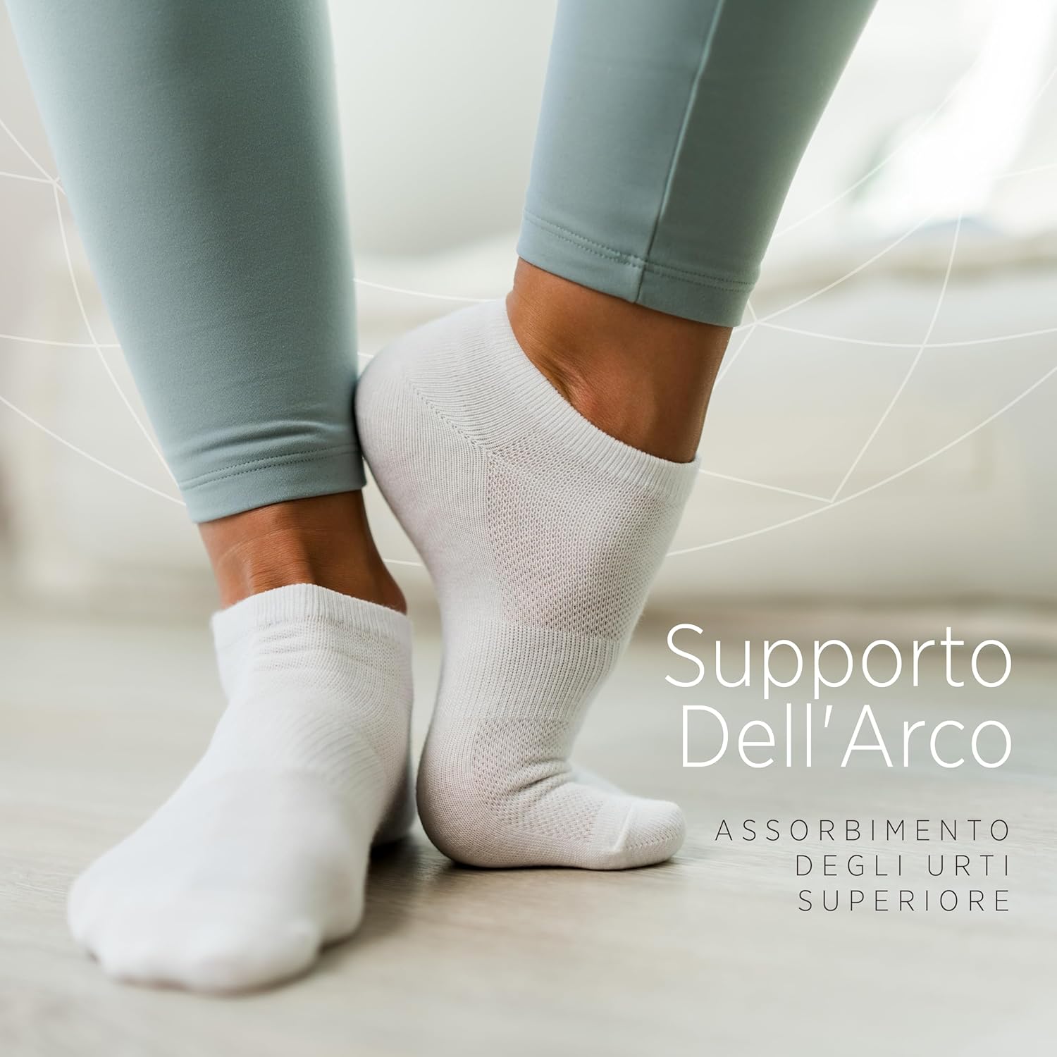Thumbnail 3 de 3 Paia di Calze Antiscivolo Grip per Yoga, Pilates, Fitness e Danza – EU 37-42