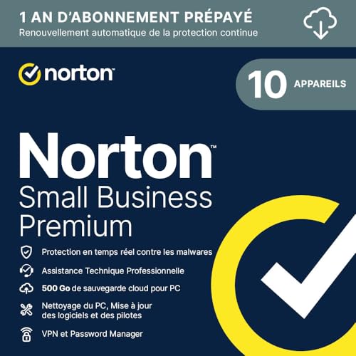 Detalle de Norton logiciel de cybersécurité, 10 appareils