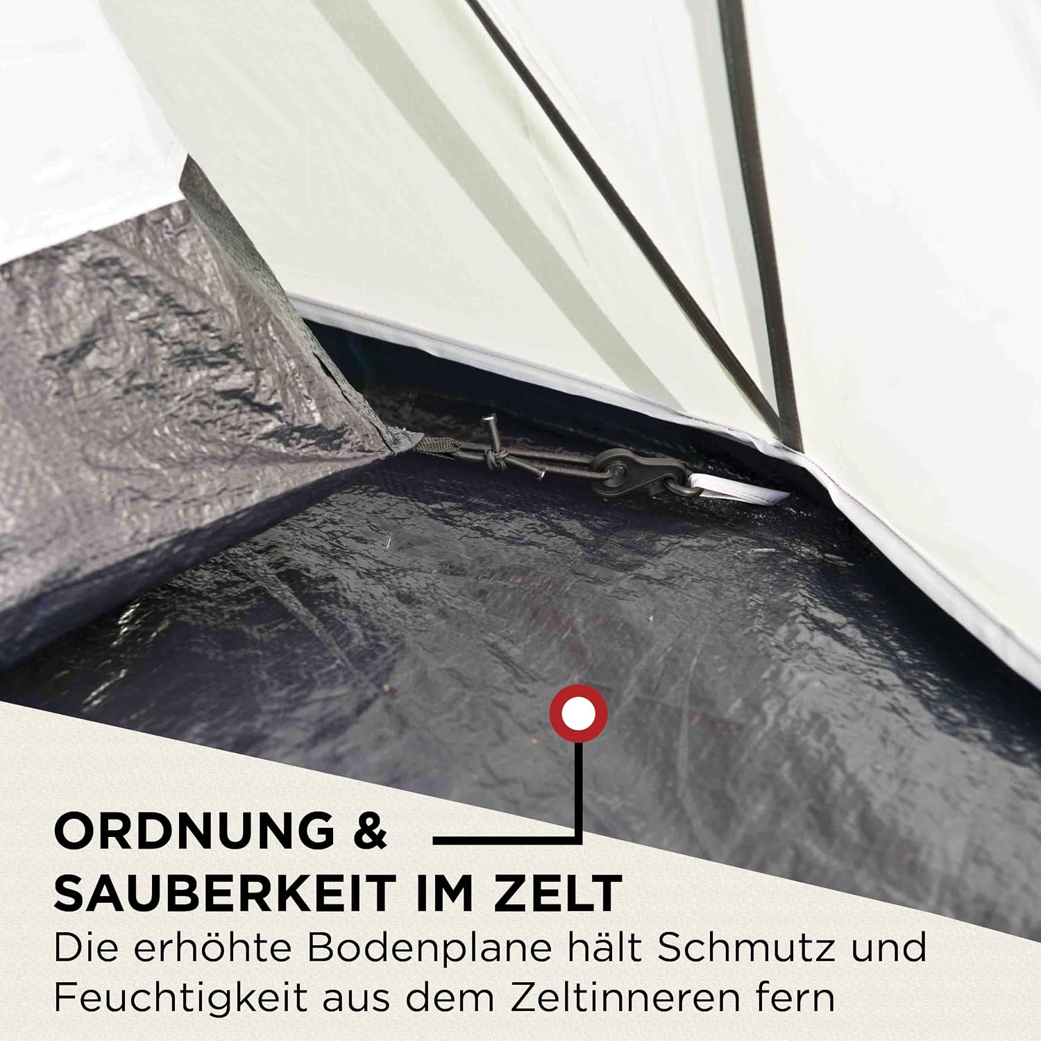 Detalle 2 de Rocksprings 4 Zelt für 4 Personen, 6 kg