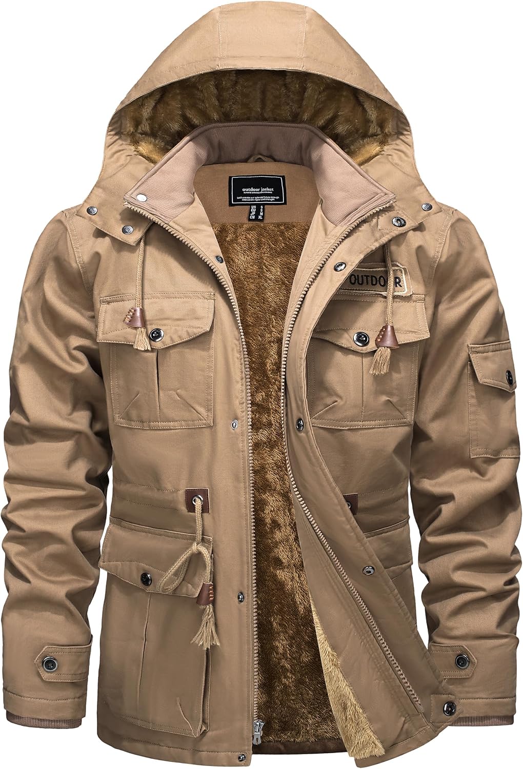 Detalle de Giacca invernale militare uomo
