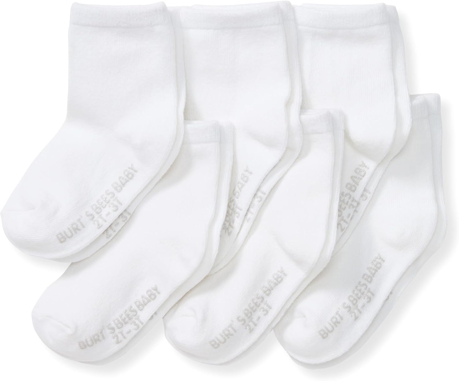 Thumbnail 5 de Burt's Bees Baby Girls' Ankle Socks 6-Pack 👣