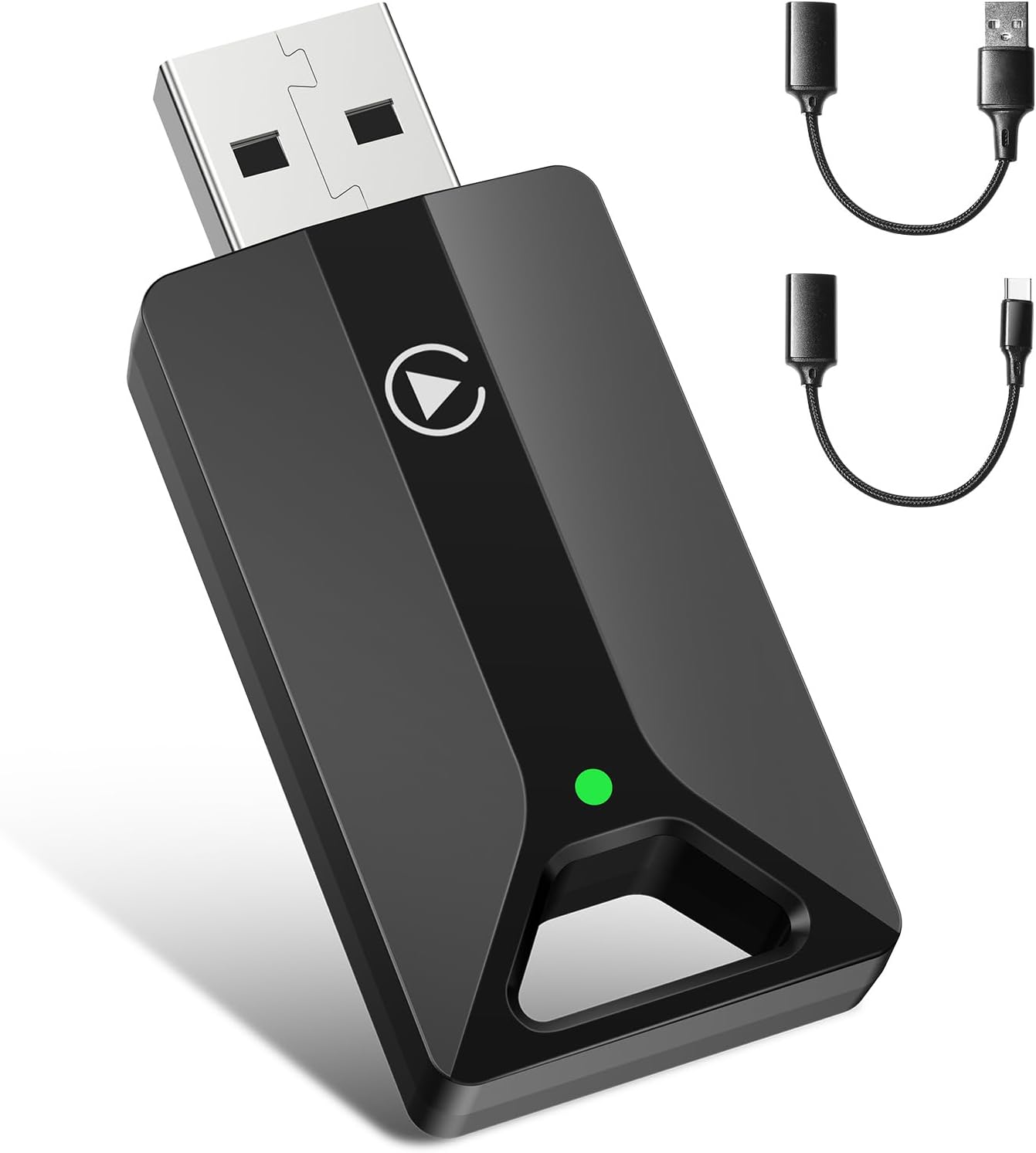 Detalle de Vanstaki H2 Adaptateur CarPlay sans Fil — Plug & Play, pour iPhone et CarPlay filaire