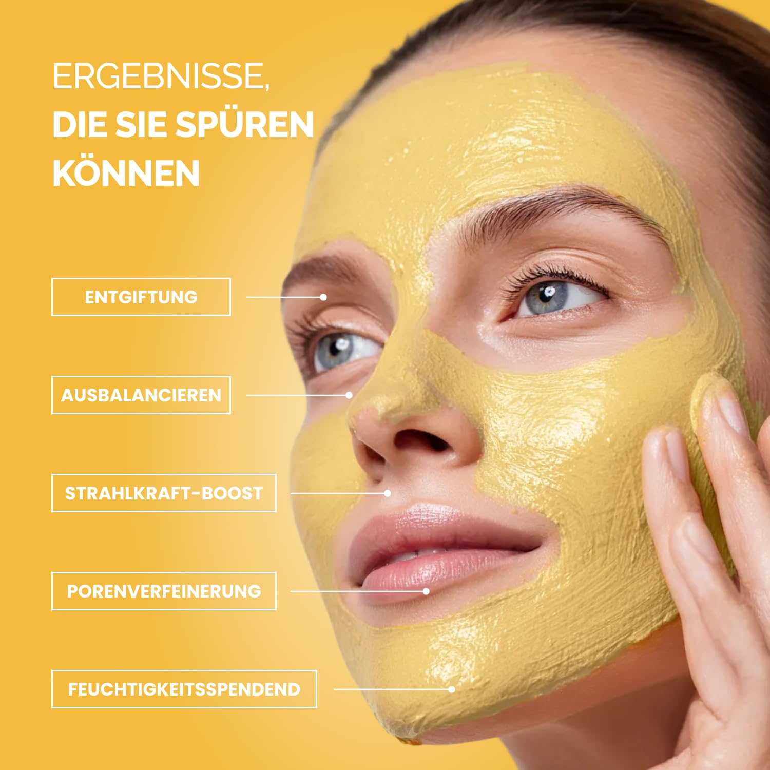 Detalle de PLANTIFIQUE Korean Turmeric Tonerde Maske 110 g