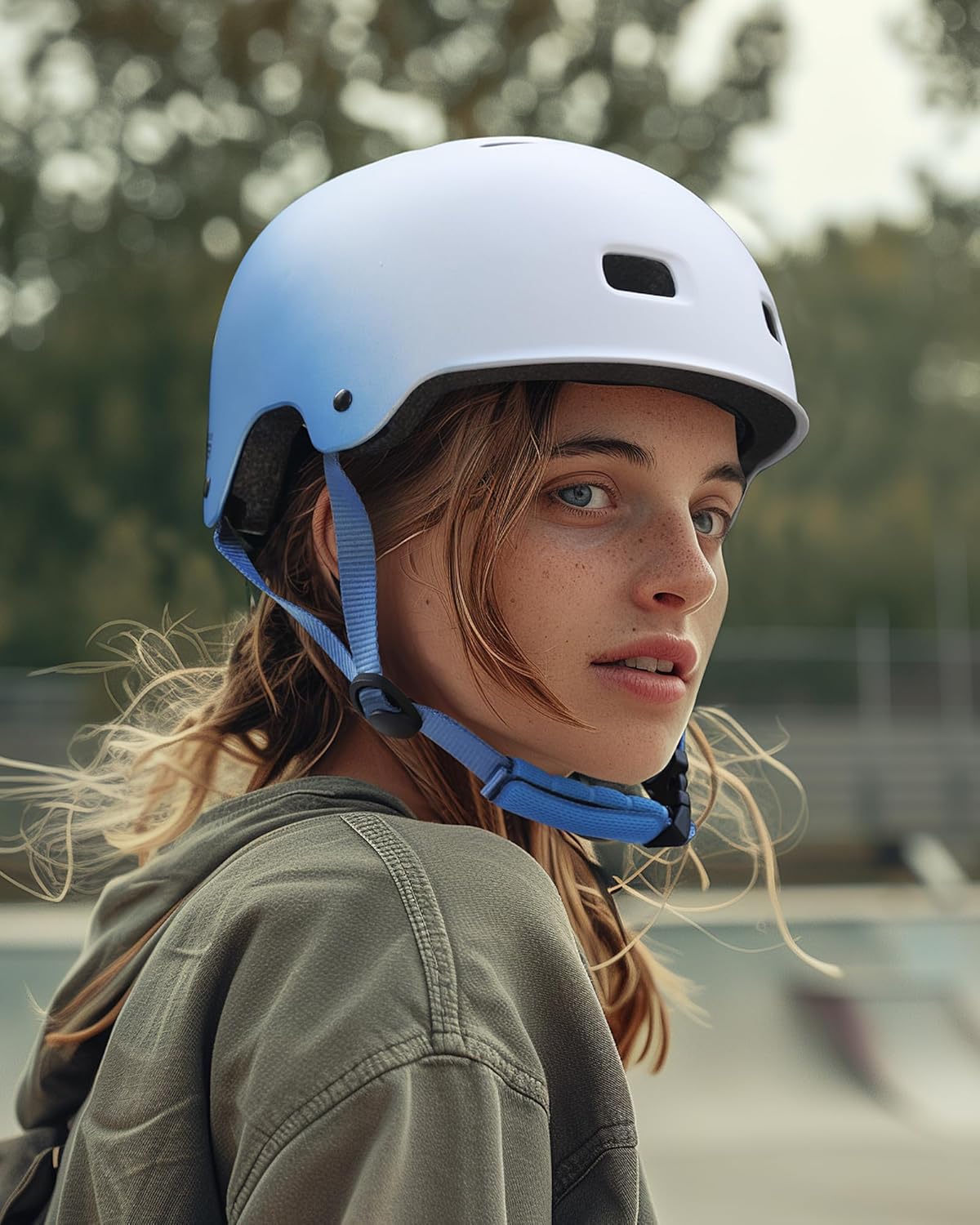 Thumbnail 6 de OutdoorMaster Multi-Sport Skateboard & Cycling Helmet with Two Removable Liners (Large)